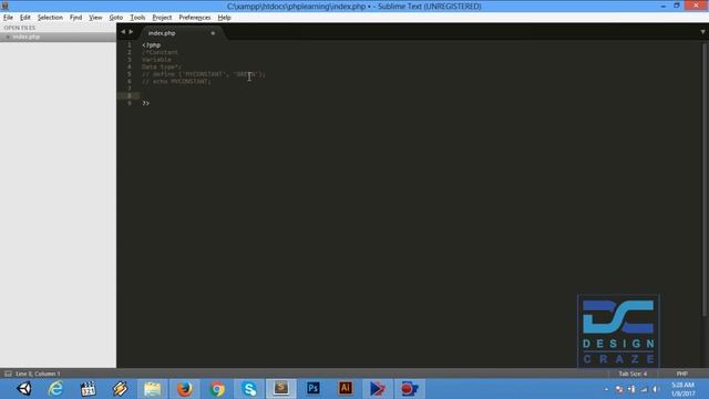02 php variable data type n constant смотреть онлайн