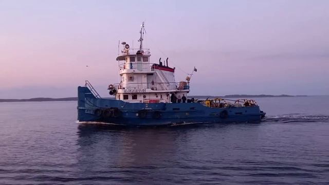 Буксир толкач"Шлюзовой". смотреть онлайн