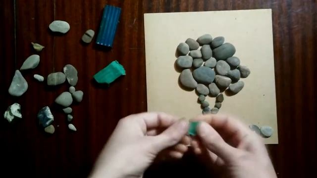 Мастер-класс: аппликация из камней смотреть онлайн