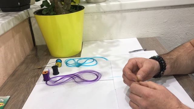 Дешевый и уловистый материал для вязки бород на селёдку смотреть онлайн