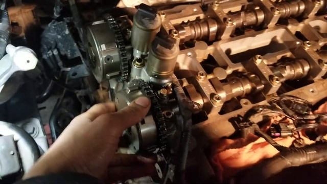 2011-2017 Land Rover Evoque 2.0 VVT and timing chain replacement. смотреть онлайн
