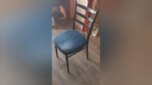 Выброшенный стул из мусора превратили в стильный. Реставрация для бедных