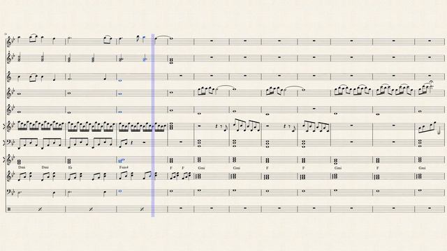 Nightwish - While your lips are still red music sheet смотреть онлайн