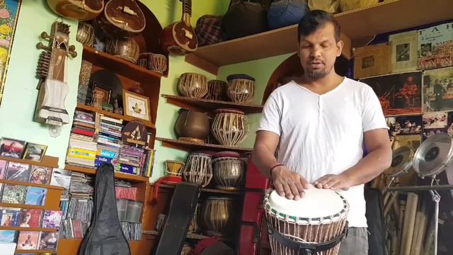 How to play African drum Djambe смотреть онлайн