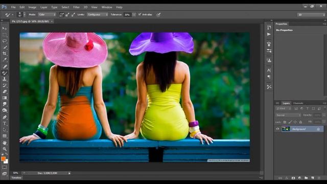 Photoshop ile Renk Değiştirmek - ÇOOOK BASİT! - Color Replacement Tool (Photoshop Eğitim Videoları смотреть онлайн