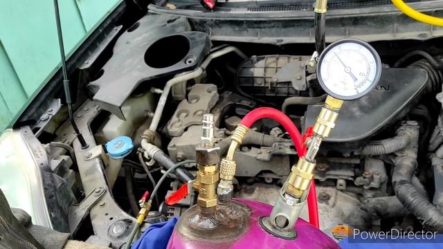 вакуумная откачка масла с помощью компрессора от холодильника. смотреть онлайн