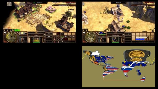 Let's Conquest Age of Empires 3: Risk Edition - Turn 9 Part 4 смотреть онлайн