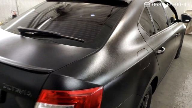 Skoda Octavia A7 покраска авто композитным покрытием Dempinox (Демпинокс) смотреть онлайн