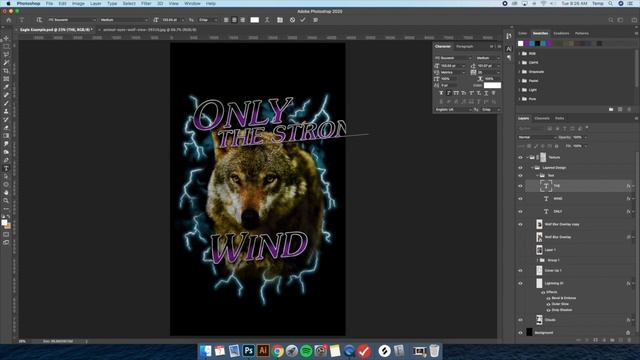 How To Design AMERICAN THUNDER Style T-Shirts (Full PHOTOSHOP Tutorial) смотреть онлайн