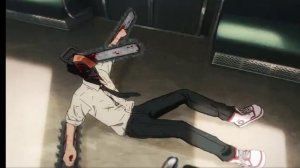 человек катана против человек бензопила аниме человек бензопила