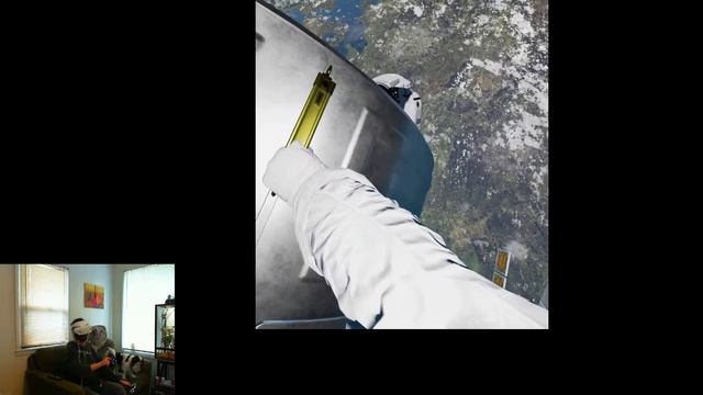 I SHIT MY PANTS!!!!!!!!!!!!! Home : a VR Spacewalk : Dell Visor Windows Mixed Reality Headset смотреть онлайн