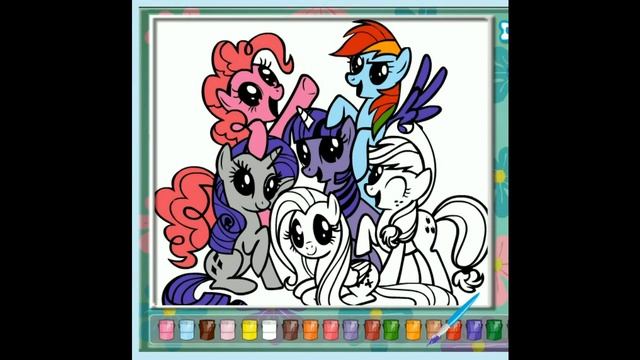 My Little Pony ? Розмальовка? Май літл поні смотреть онлайн