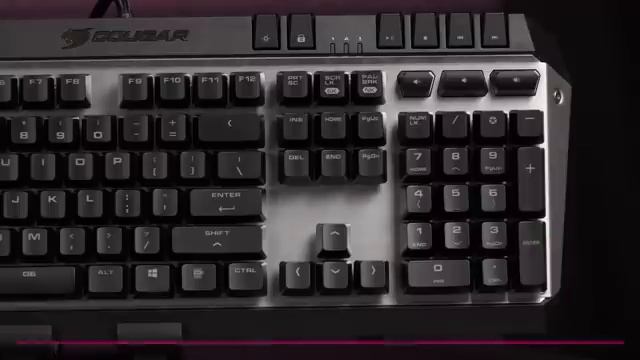 Cougar 700K Gaming Keyboard (Cherry MX Black Switches): Review смотреть онлайн
