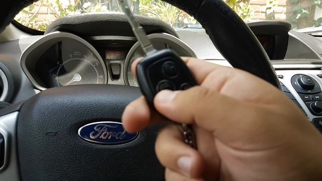 Programar controles / llaves alarma Ford fiesta, focus смотреть онлайн