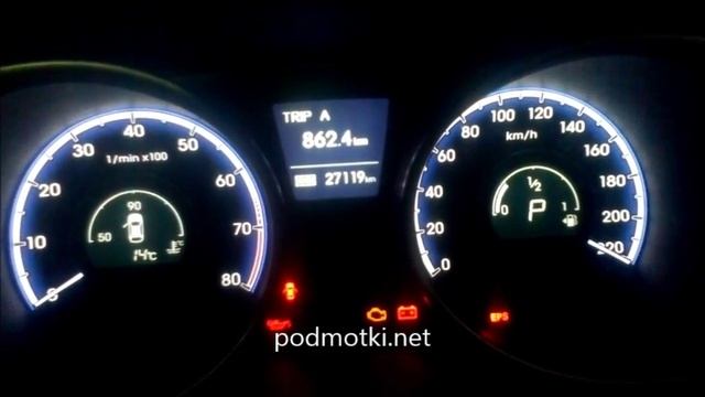 Подмотка Хюндай ( Hyundai ) ix35 2012 смотреть онлайн