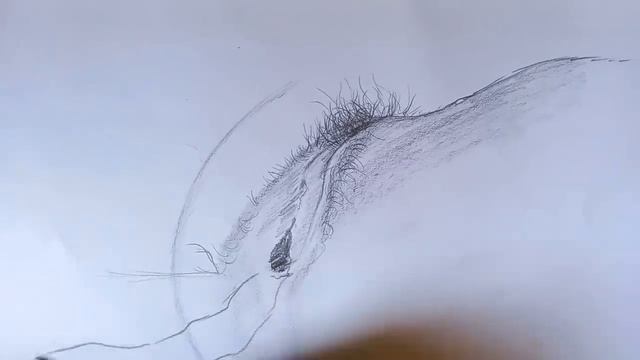 Landscape Drawing| Pencil Drawing Techniques | Female Figure Drawing #drawing #art #dddrawing