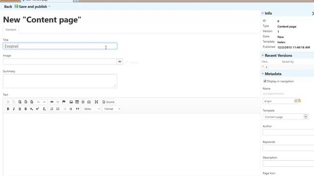 Creating a New Intranet Page | Vauzo Social Intranet Software смотреть онлайн