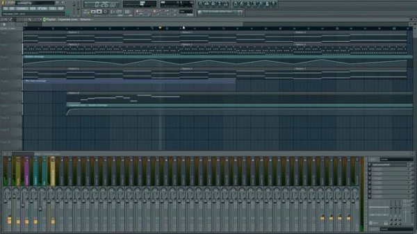 FL11 Написание киномузыки. Часть 1. Ритм скрипка, Рояль, Соло скрипка.