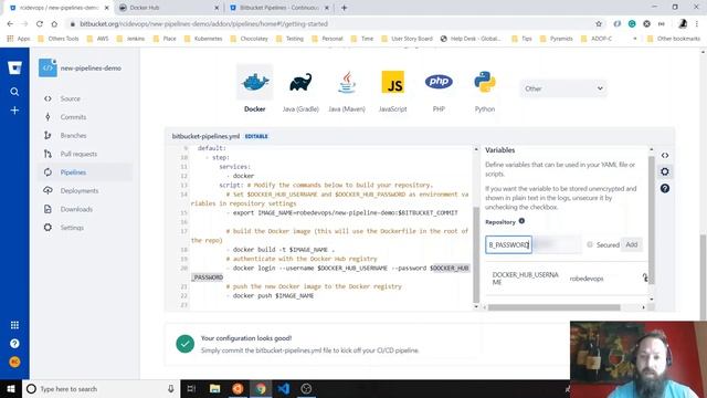 Bitbucket CI/CD pipelines configuration смотреть онлайн
