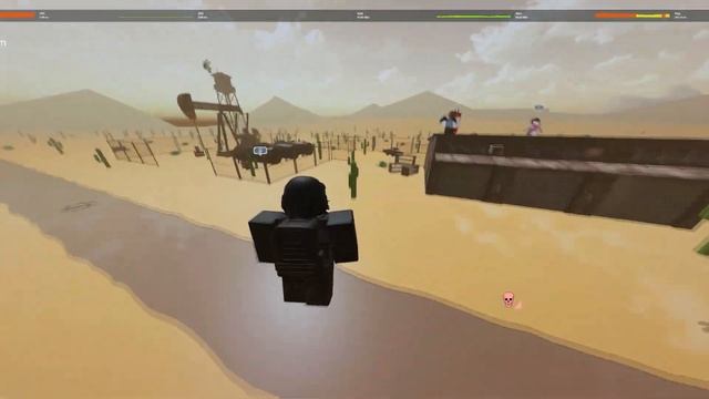 TRIMPING and REVIVING across Desert Bus | Roblox Evade Montage смотреть онлайн