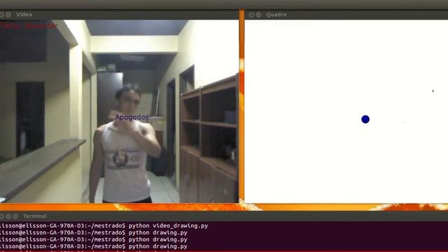 Kinect: HandTracking with Python + OpenNI(PyOpenNI) + OpenCV смотреть онлайн