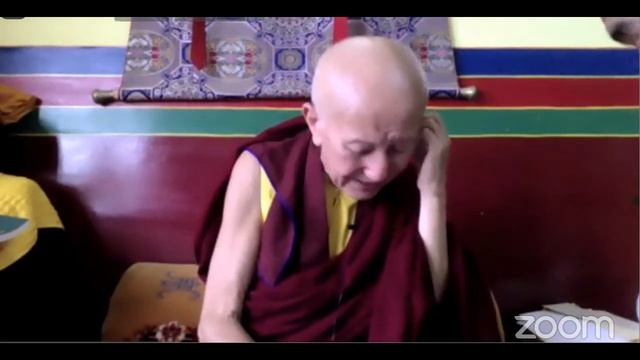 Учение "Драгоценная гирлянда высшего пути" (текст Гампопы) – Нубпа Ринпоче. 26.07.2022 часть 2 смотреть онлайн