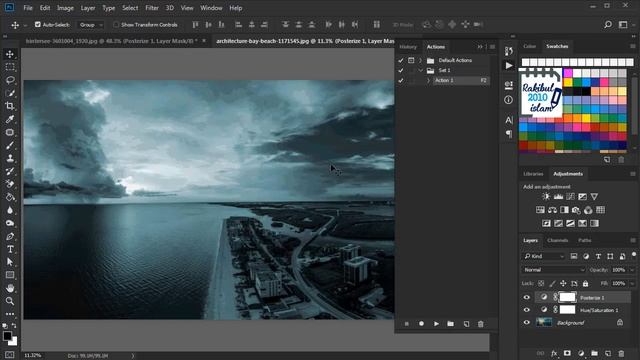 Batch Photo Editing using Photoshop Action in Bangla (Lesson 49) смотреть онлайн