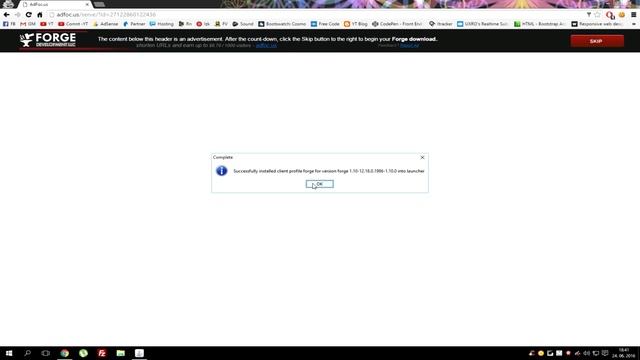 How To Install Forge On Minecraft 1.10