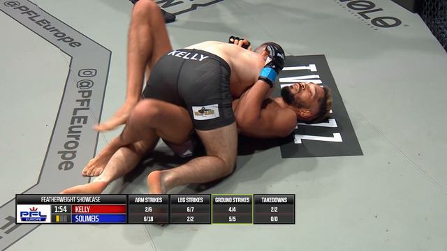 Nathan Kelly Vs Dimitry Solimeis | PFL Dublin Full Fight