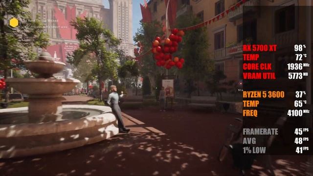 ATOMIC HEART (DEV BUILD) BENCHMARK | RYZEN 5 3600 + RX 5700XT смотреть онлайн