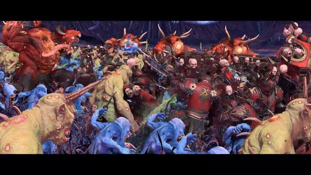 Total War Warhammer 3 | Khorne Invade Daemons Of Chaos | The Cinematic Battle смотреть онлайн