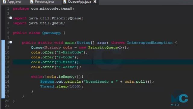 Tutorial Java 7 SE Avanzado - 18 Queue смотреть онлайн