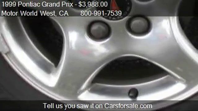 1999 Pontiac Grand Prix GTP coupe for sale in Auburn, CA 956 смотреть онлайн