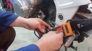 Проверка статора генератора мотоцикла Kawasaki zzr400