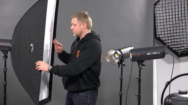 StrobiusREVIEW | Jinbei EF/EFL-100/200 - обзор LED светильников для фото и видео съемки. 4K.
