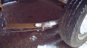 Самодельный прицеп - рессоры