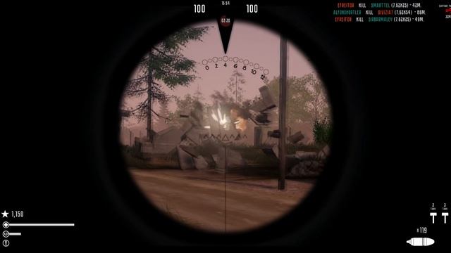 100 PLAYER WW2 MULTIPLAYER GAME - TANKS, SNIPERS, MGs & MORE - Fog of War Gameplay смотреть онлайн