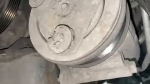 Шум подшипника шкива на авто кондиционере
