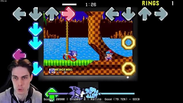 СОНИК.EXE И СОНИК VS БОЙФРЕНД FNF ! - Friday Night Funkin VS An Ordinary Sonic ROM Hack [Sonic.Exe] смотреть онлайн