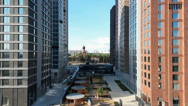 City Bay | Август 2023 | Промежуточный отчёт о динамике строительства | MR Group