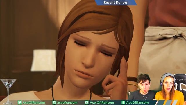 Life is Strange: Before the Storm Gameplay w/Voice Actress Katy Bentz (Steph) and AceOfRansom смотреть онлайн