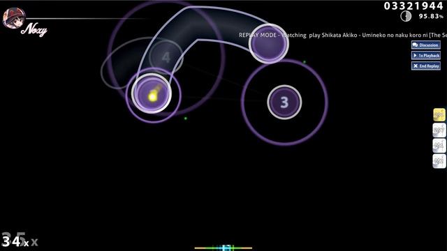 osu! Shikata Akiko - Umineko no naku koro ni 7.36* PASS смотреть онлайн