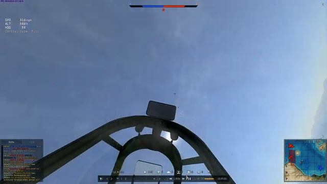 Spitfire XVI 5-kill match [Warthunder 1.47] смотреть онлайн