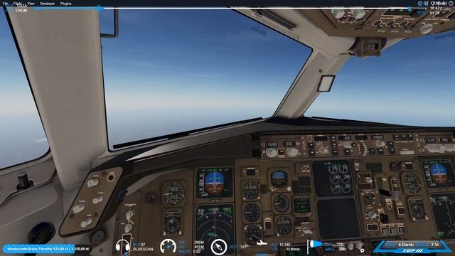 ✈ X- Plane 11 - BOEING 767-300 -- Zagreb (LDZA) - Oslo (ENGM) -- IVAO