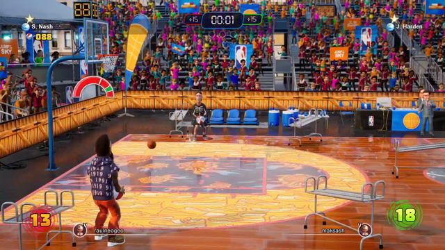 NBA 2k playgrounds 2, online (concurso de triples) PS4 pro смотреть онлайн
