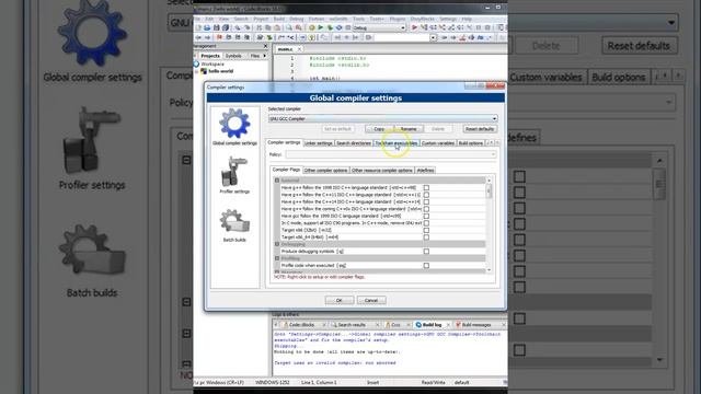 Codeblocks can't build and run any code смотреть онлайн