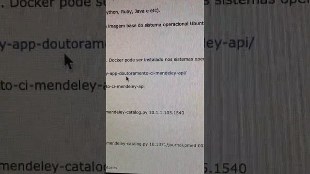 Docker - Mendeley - API (Doutoramento Ciência da Informação - FLUC) смотреть онлайн