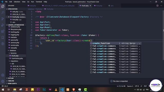 3- ( تحسين عمل مشروع اللارافال ) عمل ال eager loading смотреть онлайн