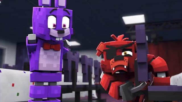 Чика и ФОКСИ ФНАФ смотреть онлайн