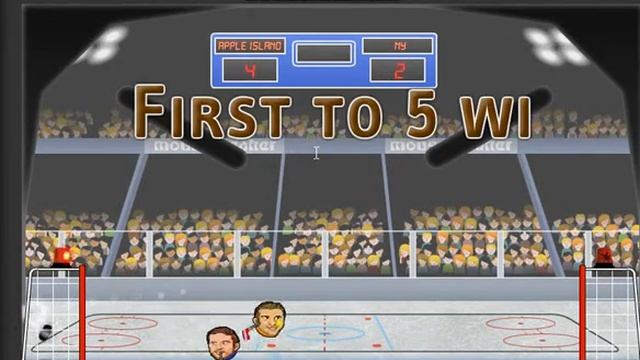 Играем в Sports Heads Ice Hockey Championship С гостем Часть 1-я смотреть онлайн